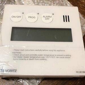 Nortiz Thermostat for Tankless Water Heater RC-9018M